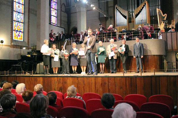 В Калининградской филармонии отметили День пожилого человека