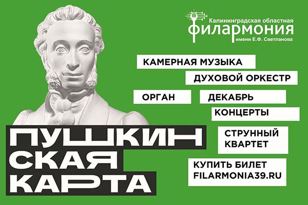 «Пушкинская карта» обнулится 1 января. Спешите купить билеты!