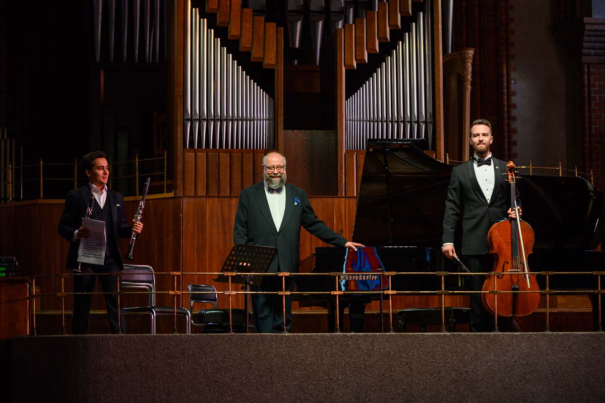 А.Гиндин, А. Назиуллин, А.Рамм, Международный фестиваль "Русская музыка на Балтике", 14 Мая 2024г.