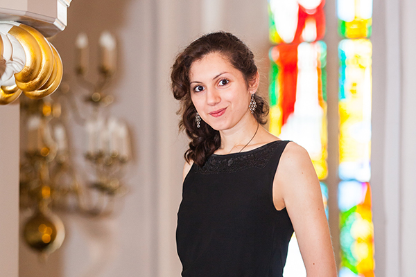 Третьей органисткой в филармонии стала Анна Юсупова