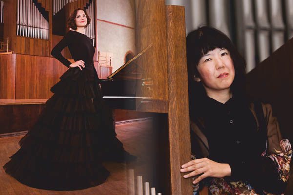 Анна Ушакова (фортепиано) и Хироко Иноуэ (орган)