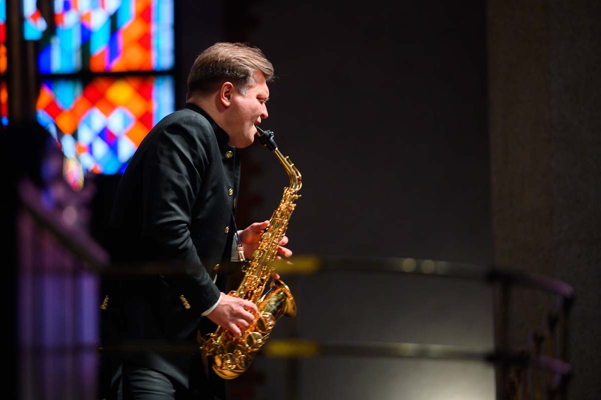 "Бахослужение": Сергей Колесов (саксофоны, Санкт-Петербург), 27 Июля 2023г.