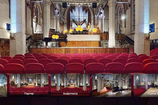 На нашем сайте появился 3D-тур по концертному залу!
