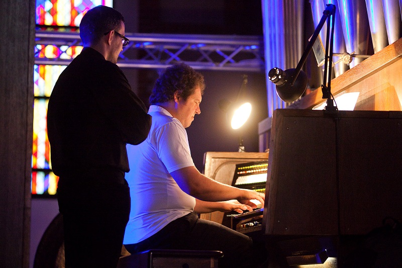 Лауреат международных конкурсов Андрей Бардин (орган), 8 Августа 2016г.