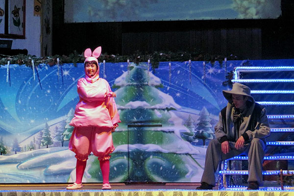 Винни-Пух встречает Новый год