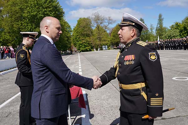 Награждение Романа Иванова